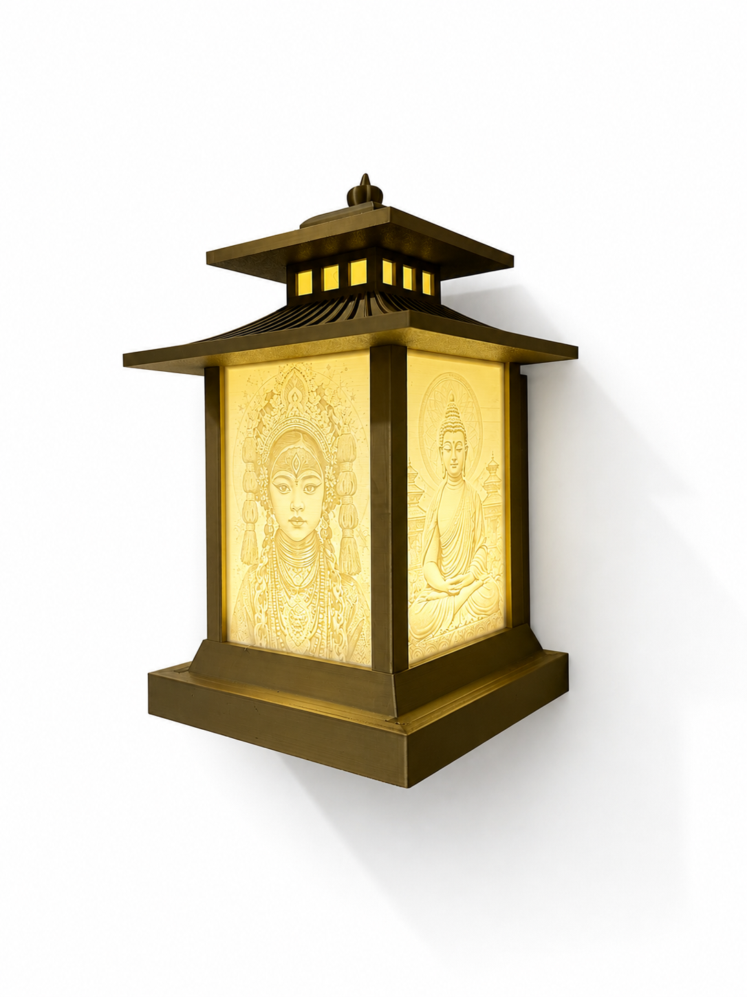 Nepali Heritage Wall Lamp