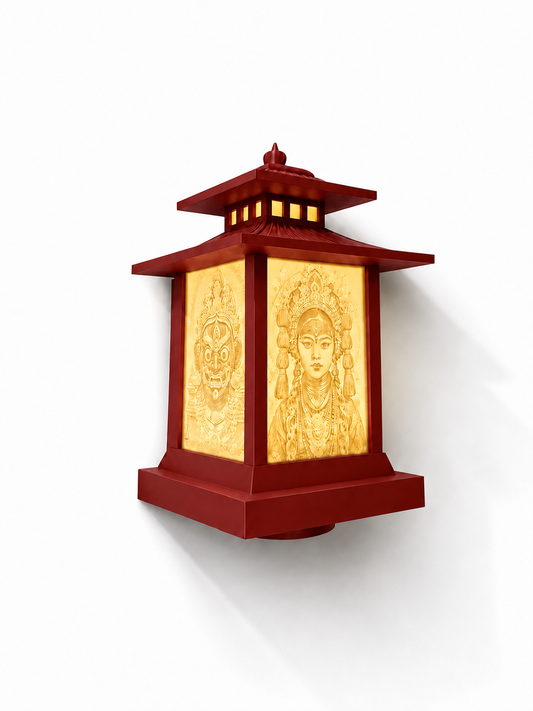 Nepali Heritage Wall Lamp