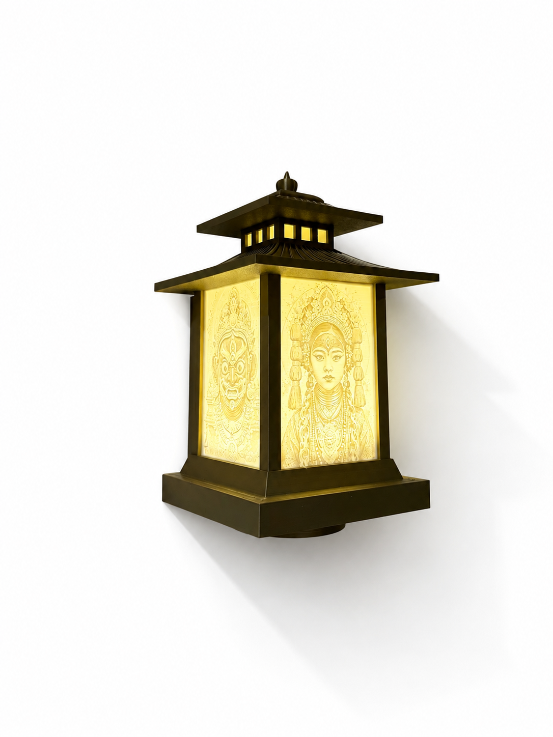 Nepali Heritage Wall Lamp